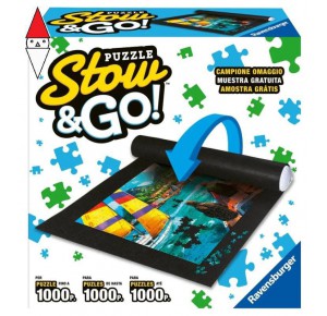 RAVENSBURGER, , , PUZZLE RAVENSBURGER TAPPETO STOW AND GO