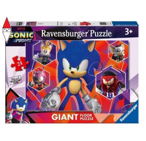 RAVENSBURGER, , , PUZZLE RAVENSBURGER PUZZLE 24 PZ PAVIMENTO SONIC PRIME