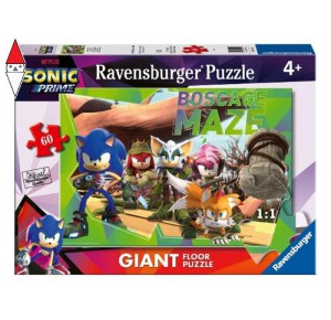 RAVENSBURGER, , , PUZZLE RAVENSBURGER PUZZLE 60 PZ GIANT SONIC PRIME