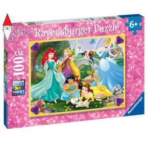 RAVENSBURGER, , , PUZZLE RAVENSBURGER PUZZLE 100 PZ PRINCIPESSE DISNEY G