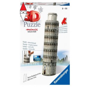 RAVENSBURGER, , , PUZZLE 3D RAVENSBURGER 3D PUZZLE TORRE DI PISA