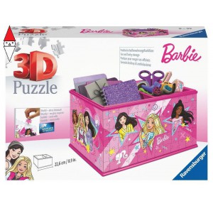 RAVENSBURGER, , , PUZZLE 3D RAVENSBURGER ORGANIZERS BARBIE