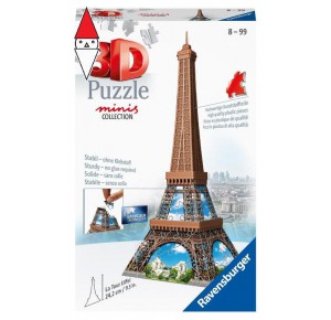 RAVENSBURGER, , , PUZZLE 3D RAVENSBURGER 3D PUZZLE TOUR EIFFEL