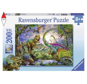 RAVENSBURGER, , , PUZZLE RAVENSBURGER PUZZLE 200 PZ NEL REGNO DEI GIGANTI