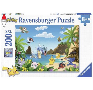 RAVENSBURGER, , , PUZZLE RAVENSBURGER PUZZLE 200 PZ POKEMON