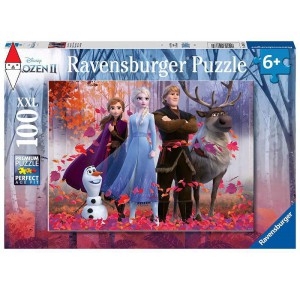 RAVENSBURGER, , , PUZZLE RAVENSBURGER PUZZLE 100 PZ FROZEN 2