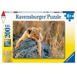 RAVENSBURGER, , , PUZZLE RAVENSBURGER PUZZLE 200 PZ PICCOLO LEONE