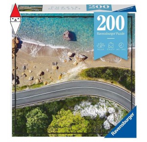 RAVENSBURGER, , , PUZZLE RAVENSBURGER PUZZLE MOMENT 200 PZ BEACHROAD