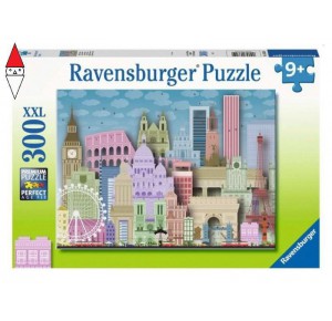 RAVENSBURGER, , , PUZZLE RAVENSBURGER PUZZLE 300 PZ XXL EUROPA COLORATA