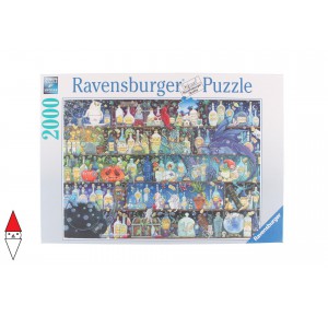 RAVENSBURGER, , , PUZZLE OGGETTI RAVENSBURGER OGGETTI COMUNI VELENI E POZIONI 2000 PZ