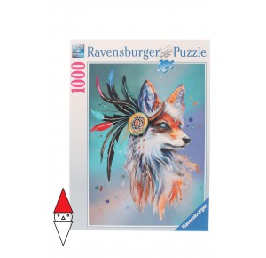 RAVENSBURGER, , , PUZZLE GRAFICA RAVENSBURGER VOLPI LO SPIRITO DELLA VOLPE 1000 PZ