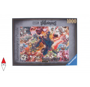 RAVENSBURGER, , , PUZZLE DISNEY RAVENSBURGER CARTONI ANIMATI VILLAINOUS MAVEL ULTRON 1000 PZ