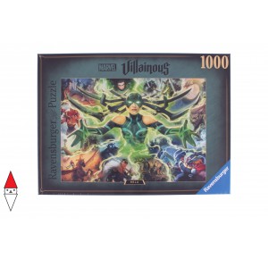 RAVENSBURGER, , , PUZZLE DISNEY RAVENSBURGER CARTONI ANIMATI VILLAINOUS MARVEL HELA 1000 PZ