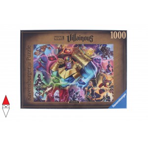 RAVENSBURGER, , , PUZZLE DISNEY RAVENSBURGER CARTONI ANIMATI VILLAINOUS MARVEL THANOS 1000 PZ