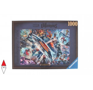 RAVENSBURGER, , , PUZZLE DISNEY RAVENSBURGER CARTONI ANIMATI VILLAINOUS TASKMASTER 1000 PZ