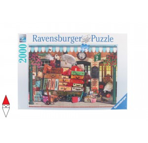 RAVENSBURGER, , , PUZZLE OGGETTI RAVENSBURGER OGGETTI COMUNI VIAGGIARE LEGGERI VALIGE 2000 PZ