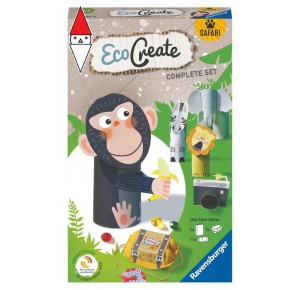 RAVENSBURGER, , , GIOCO EDUCATIVO RAVENSBURGER ECO CREATE MINI: SAFARI