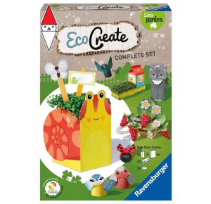 RAVENSBURGER, , , GIOCO EDUCATIVO RAVENSBURGER ECOCREATE MIDI LITTLE GARDEN