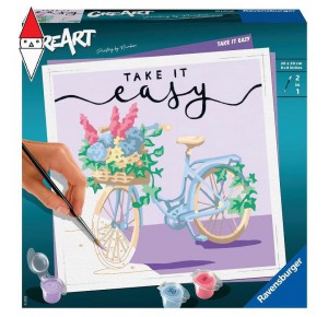 RAVENSBURGER, , , GIOCO EDUCATIVO RAVENSBURGER CREART SERIE TREND QUADRATI - TAKE IT EASY