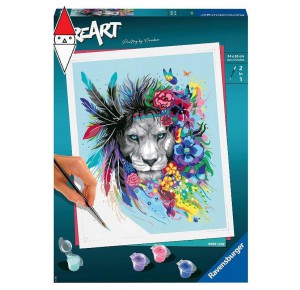 RAVENSBURGER, , , GIOCO EDUCATIVO RAVENSBURGER CREART SERIE TREND C - BOHO LION