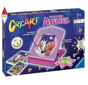 RAVENSBURGER, , , GIOCO EDUCATIVO RAVENSBURGER CREART ATELIER - CAVALLI