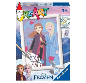 RAVENSBURGER, , , GIOCO EDUCATIVO RAVENSBURGER CREART SERIE E LICENSED - FROZEN: SISTERS FOREVER