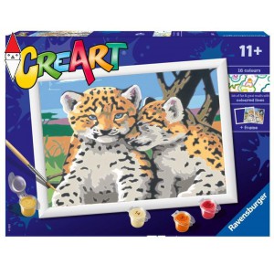 RAVENSBURGER, , , GIOCO EDUCATIVO RAVENSBURGER CREART LEOPARDI