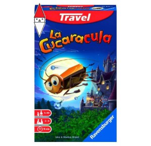 RAVENSBURGER, , , GIOCO DA TAVOLO RAVENSBURGER TRAVEL LA CUCARACULA