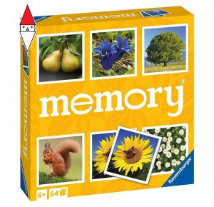 RAVENSBURGER, , , GIOCO DA TAVOLO RAVENSBURGER MEMORY NATURE