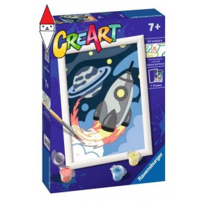 RAVENSBURGER, , , GIOCO EDUCATIVO RAVENSBURGER CREART SERIE E CLASSIC - AVVENTURE NELLO SPAZIO