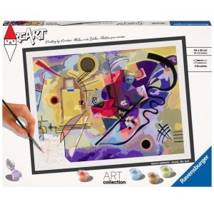 RAVENSBURGER, , , GIOCO EDUCATIVO RAVENSBURGER CREART SERIE B  - KANDINSKY GIALLO ROSSO BLU