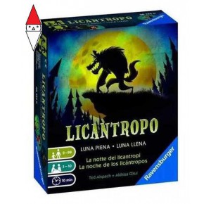 RAVENSBURGER, , , GIOCO DA TAVOLO RAVENSBURGER CARD GAMES LICANTROPO