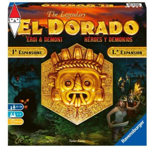 RAVENSBURGER, , , GIOCO DA TAVOLO RAVENSBURGER EL DORADO - EROI E DEMONI