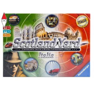RAVENSBURGER, , , GIOCO DA TAVOLO RAVENSBURGER SCOTLAND YARD ITALIA