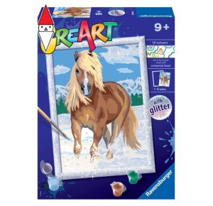 RAVENSBURGER, , , GIOCO EDUCATIVO RAVENSBURGER CREART SERIE D CAVALLO