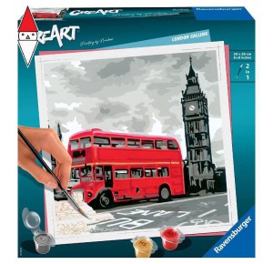 RAVENSBURGER, , , GIOCO EDUCATIVO RAVENSBURGER CREART SERIE TREND QUADRATI - LONDRA