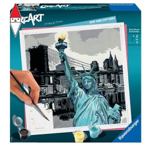 RAVENSBURGER, , , GIOCO EDUCATIVO RAVENSBURGER CREART SERIE TREND QUADRATI NEW YORK