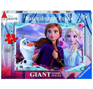 RAVENSBURGER, , , PUZZLE RAVENSBURGER PUZZLE 24 PZ MAXI FROZEN 2 B