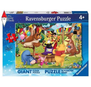 RAVENSBURGER, , , PUZZLE RAVENSBURGER PUZZLE 60 PZ PAVIMENTO WINNIE THE POOH