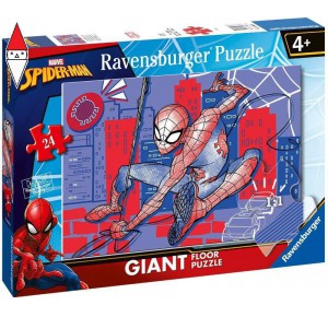 RAVENSBURGER, , , PUZZLE RAVENSBURGER PUZZLE 24 PZ MAXI SPIDERMAN