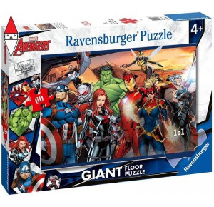 RAVENSBURGER, , , PUZZLE RAVENSBURGER PUZZLE 60 PZ MAXI AVENGERS