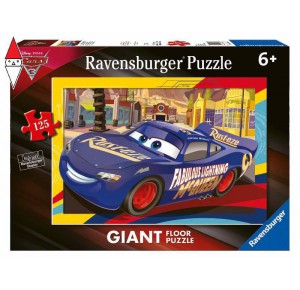 RAVENSBURGER, , , PUZZLE RAVENSBURGER PUZZLE 125 PAVIMENTO CARS