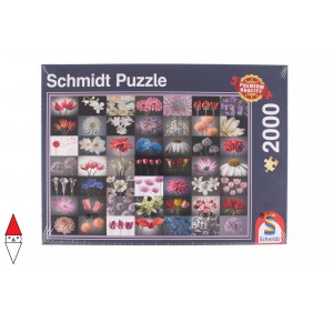 SCHMIDT, , , PUZZLE TEMATICO SCHMIDT FIORI E GIARDINI FLORAL GREETING 2000 PZ