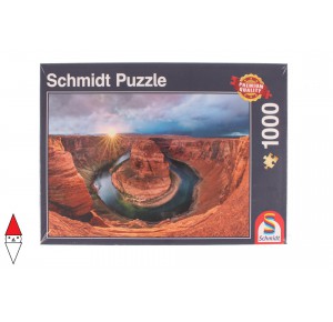 SCHMIDT, , , PUZZLE PAESAGGI SCHMIDT DESERTO GLEN CANYON HORSESHOE 1000 PZ