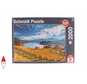 SCHMIDT, , , PUZZLE PAESAGGI SCHMIDT CAMPAGNA VINEYARDS 2000 PZ