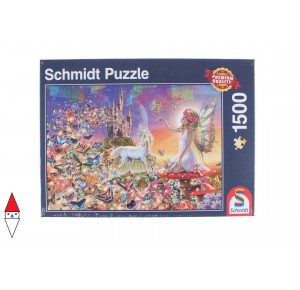 SCHMIDT, , , PUZZLE GRAFICA SCHMIDT FANTASY MAGICAL FAIRYLAND 1500 PZ