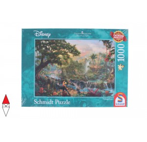 SCHMIDT, , , PUZZLE DISNEY SCHMIDT CARTONI ANIMATI KINKADE DISNEY THE JUNGLE BOOK 1000 PZ