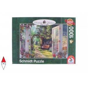 SCHMIDT, , , PUZZLE PAESAGGI SCHMIDT DAVISON VIEW OF THE ENCHANTED GARDEN 1000 PZ