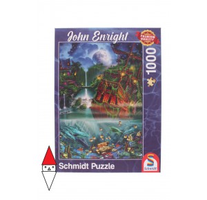 SCHMIDT, , , PUZZLE PAESAGGI SCHMIDT FIUMI E CASCATE ENRIGHT SUNKEN TREASURE 1000 PZ