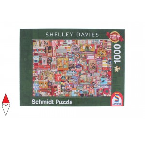 SCHMIDT, , , PUZZLE OGGETTI SCHMIDT VINTAGE DAVIES VINTAGE HABERDASHERY 1000 PZ